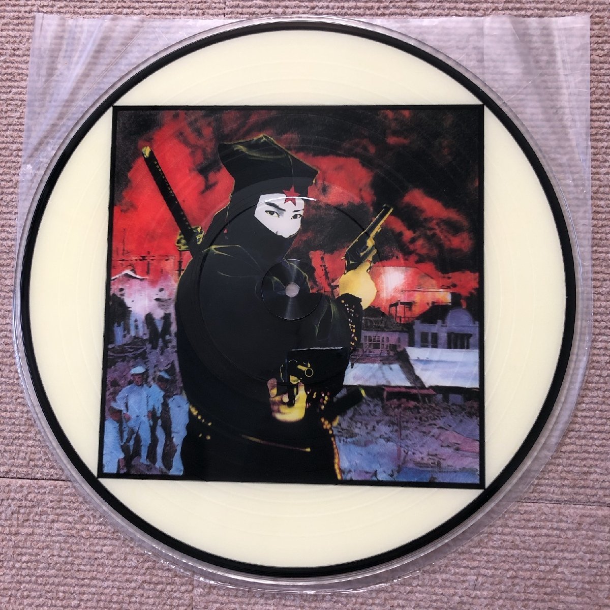 6607 美盤 レア盤スターリン Stalin 1988年 LPピクチャーレコード 虫 Mushi 名盤 国内盤 帯付Japanese punk_画像2