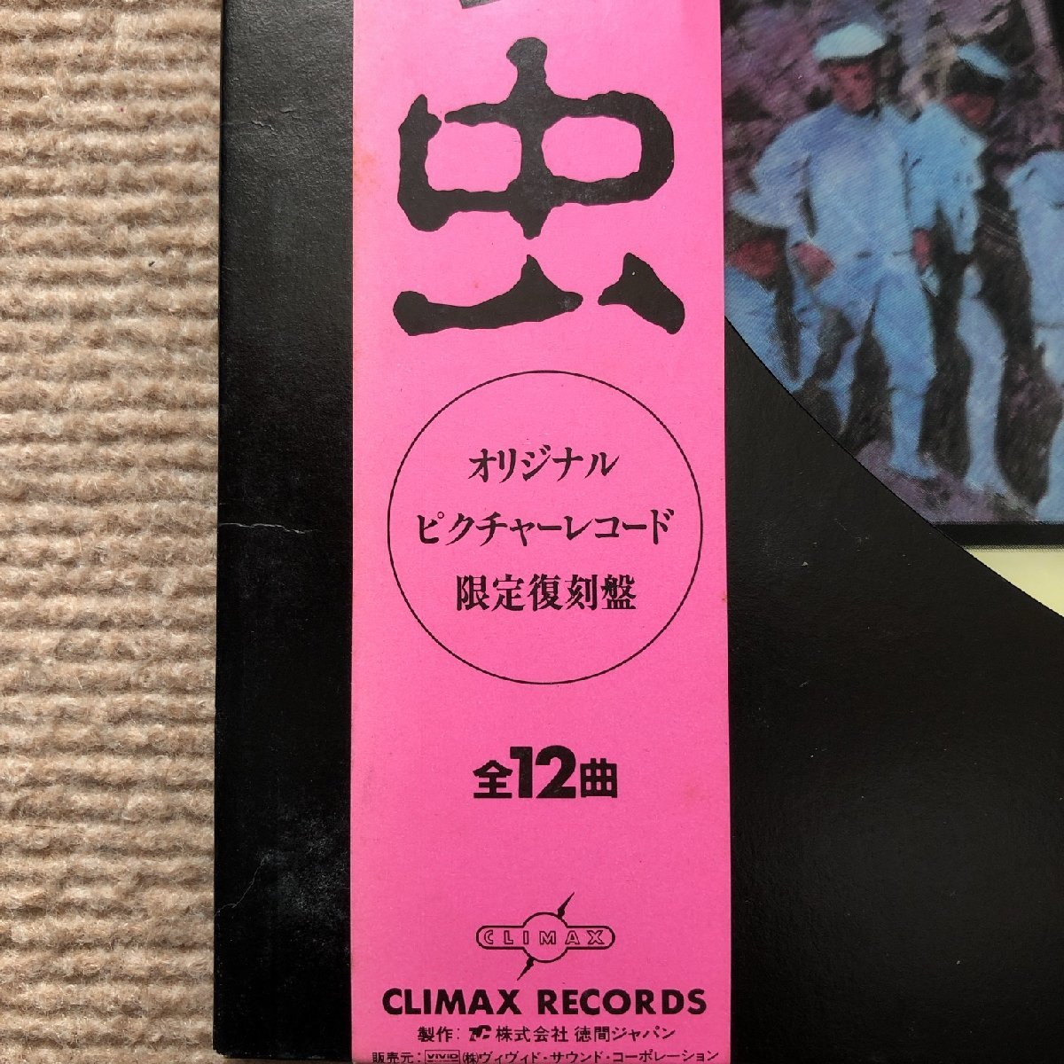 6607 美盤 レア盤スターリン Stalin 1988年 LPピクチャーレコード 虫 Mushi 名盤 国内盤 帯付Japanese punk_画像7