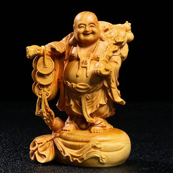 普及タイプ 布袋様 骨董 七福神 アンティーク 縁起物 インテリア