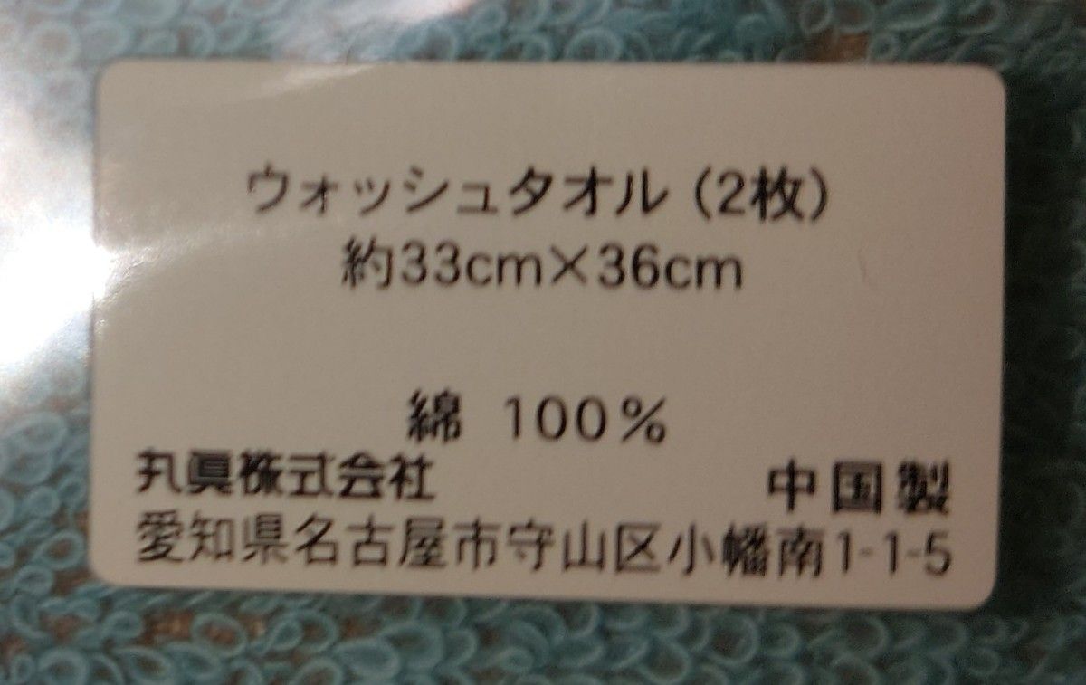 【となりのトトロ♪ウォッシュタオル2枚・1枚】