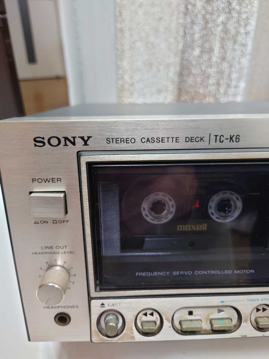 売れ筋がひ贈り物! SONYカセットデッキTC-K6 sushitai.com.mx