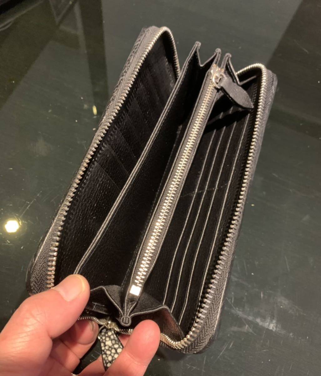 スティング 【高級 レア】スタースティングレイ 希少 長財布 財布