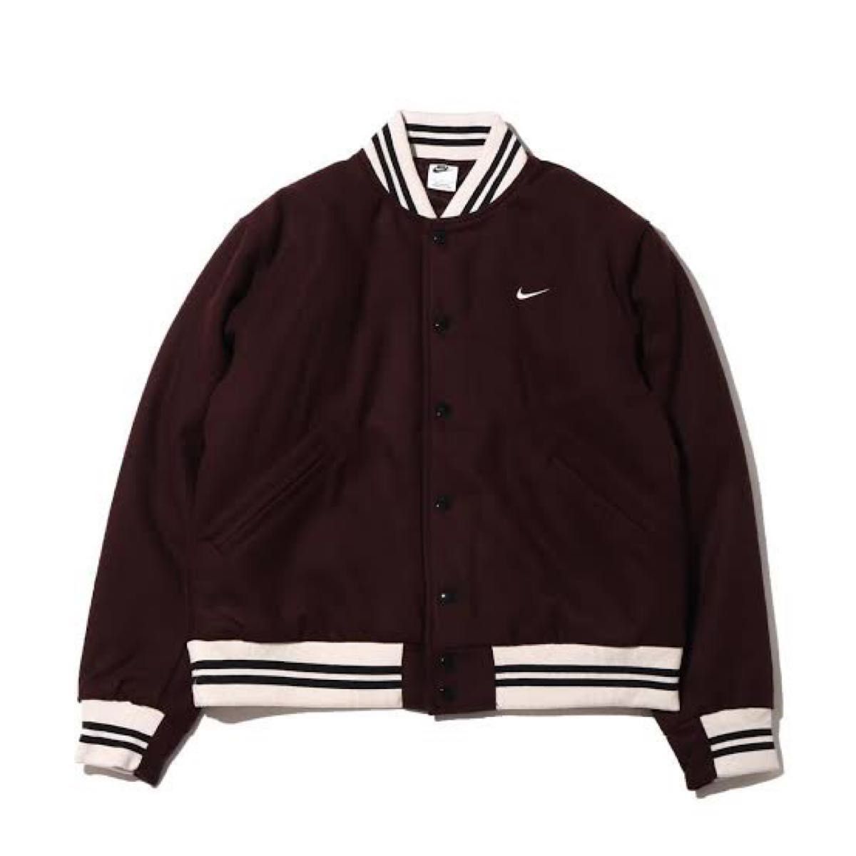 NIKE VARSITY JACKET ナイキ バーシティ ジャケット 新品 スタジャン ウール 刺繍ロゴ スウッシュ XXL