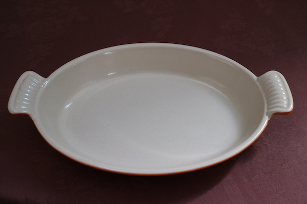 ル・クルーゼ楕円グラタン皿の画像1