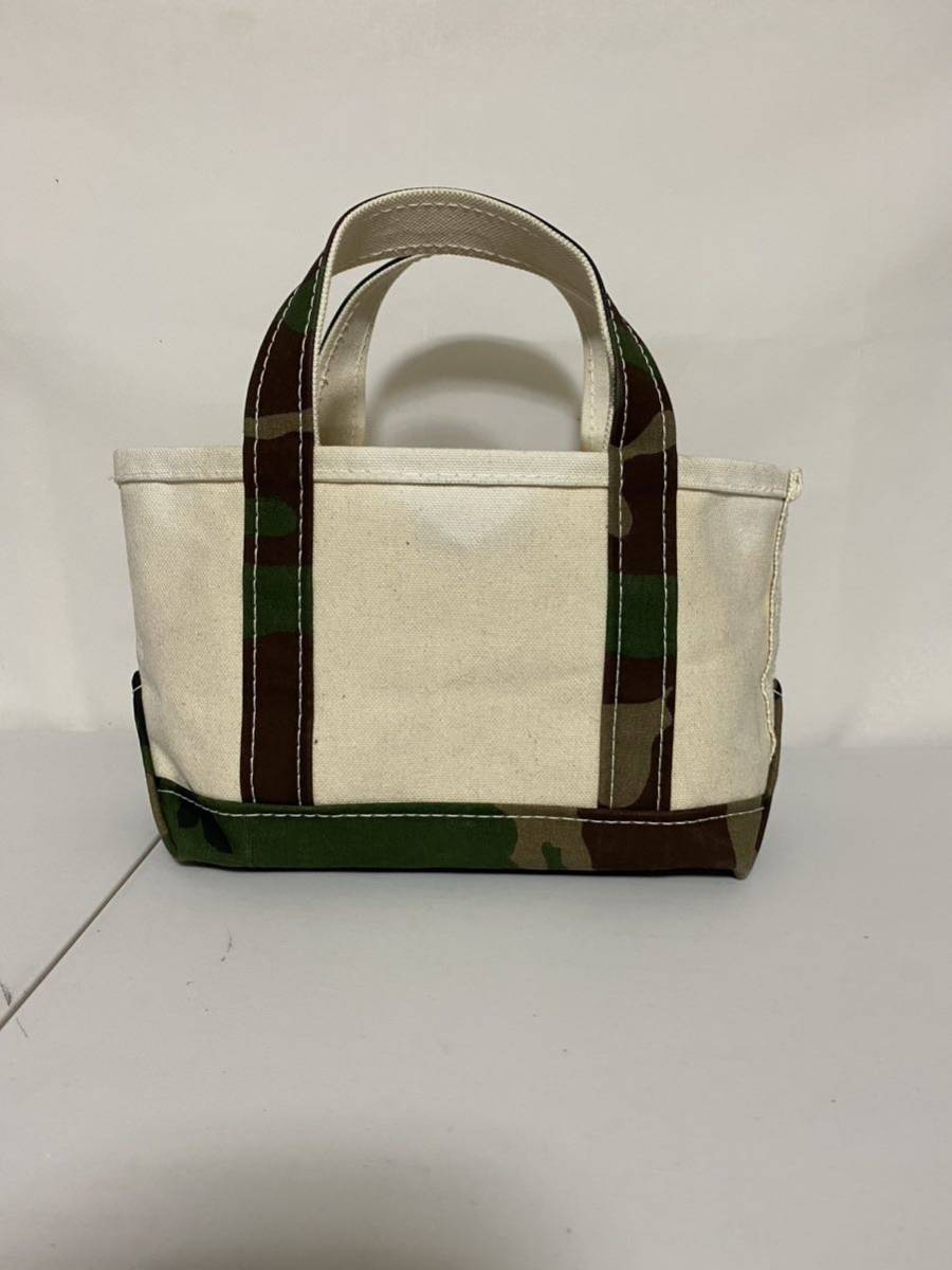 L.L.Bean TOTE エルエルビーン ミニトートバッグ USA製 ビンテージ_画像2