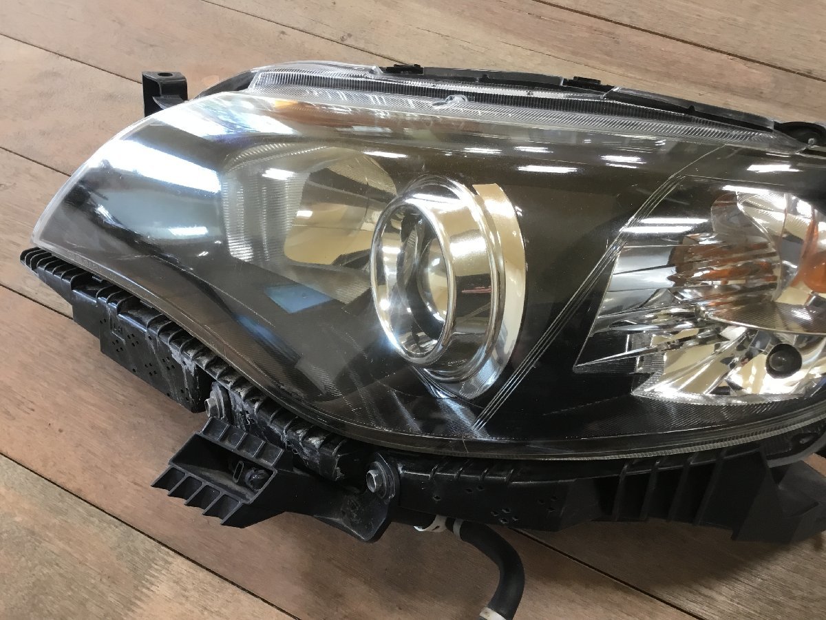 スバル GRB インプレッサ Wrx 純正 HID 左 ヘッドライト ICHIKOH 1809 コンピューター付き 　　　　2300060 　 2I1-2　　理_劣化と小キズがあります。