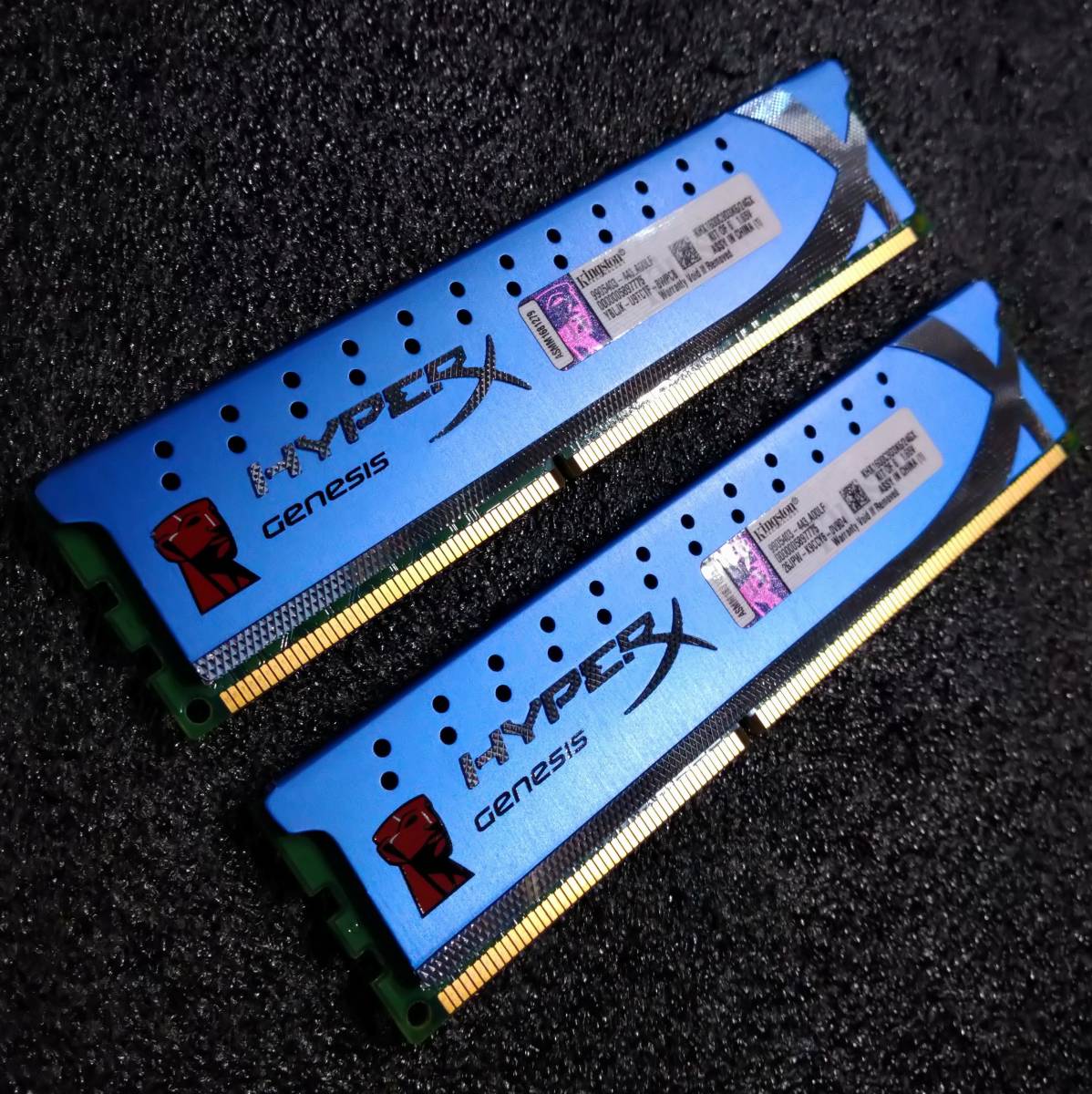 【中古】DDR3メモリ 8GB[4GB2枚組] Kingston KHX1600C9D3K6/24GX [DDR3-1600 PC3-12800]