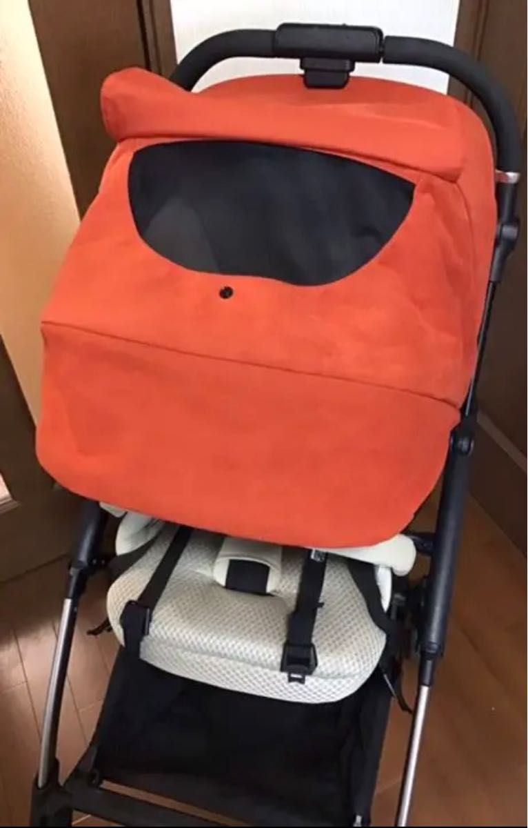 美品 combi ベビーカー AttO type-C アルティメットオレンジ