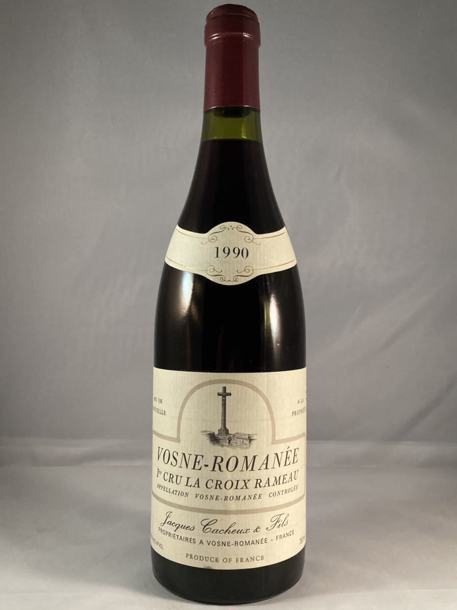 1990 ジャック カシュー ヴォーヌ ロマネ1er Cru ラ クロワ ラモー