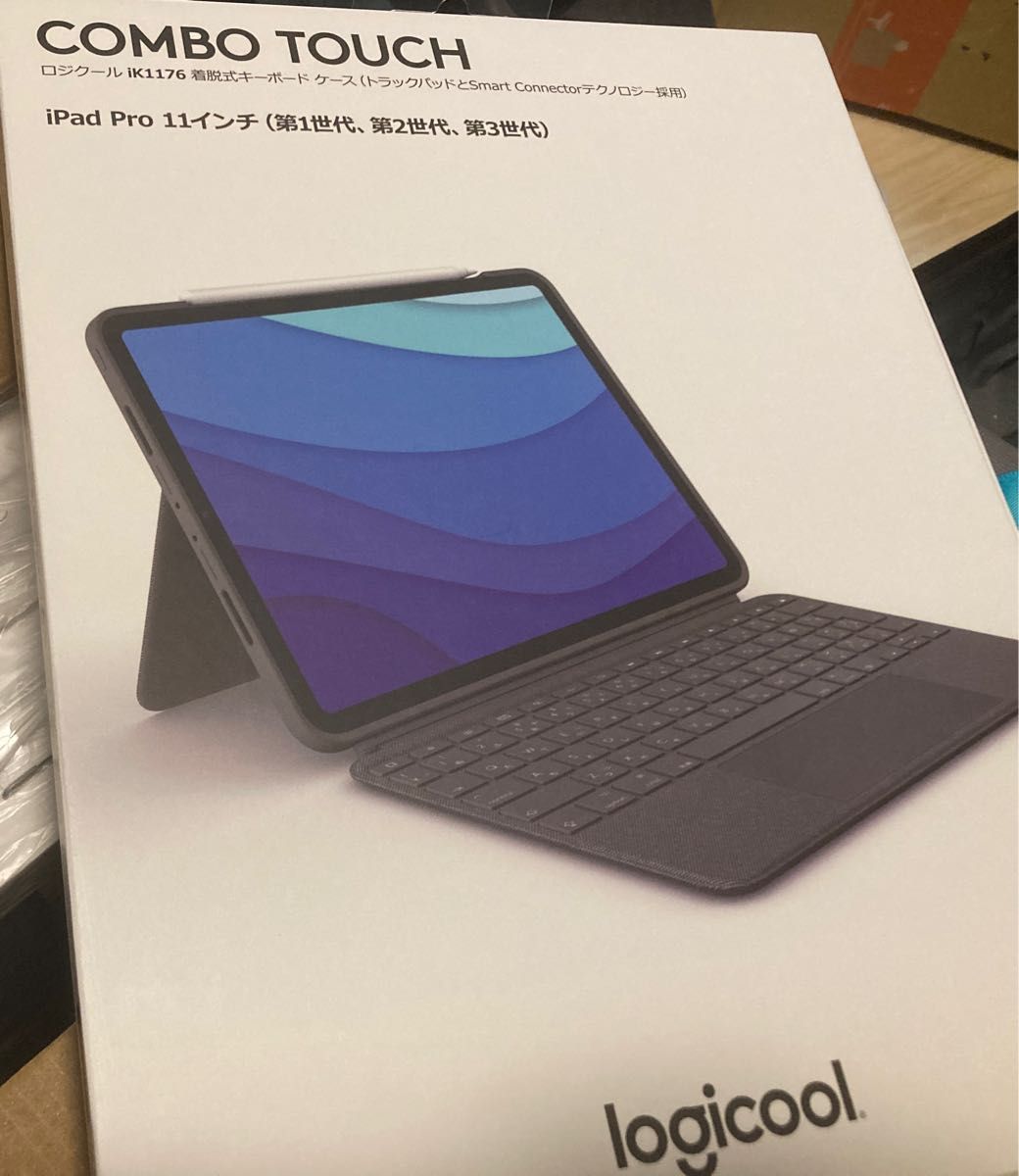 ロジクール iPad Pro 11インチ Combo Touch iK1176GRA 日本語配列