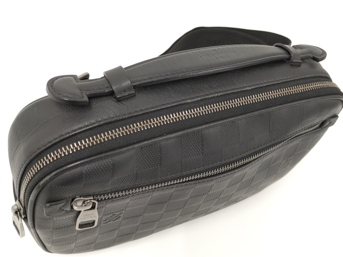 中古】LOUIS VUITTON アンブレール ダミエアンフィニ ボディバッグ