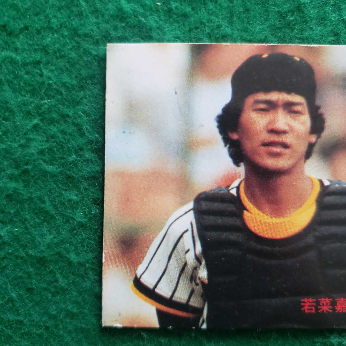 カルビー　1982年プロ野球カード　No.30　阪神タイガース 若菜嘉晴 選手　(82年)　_画像4