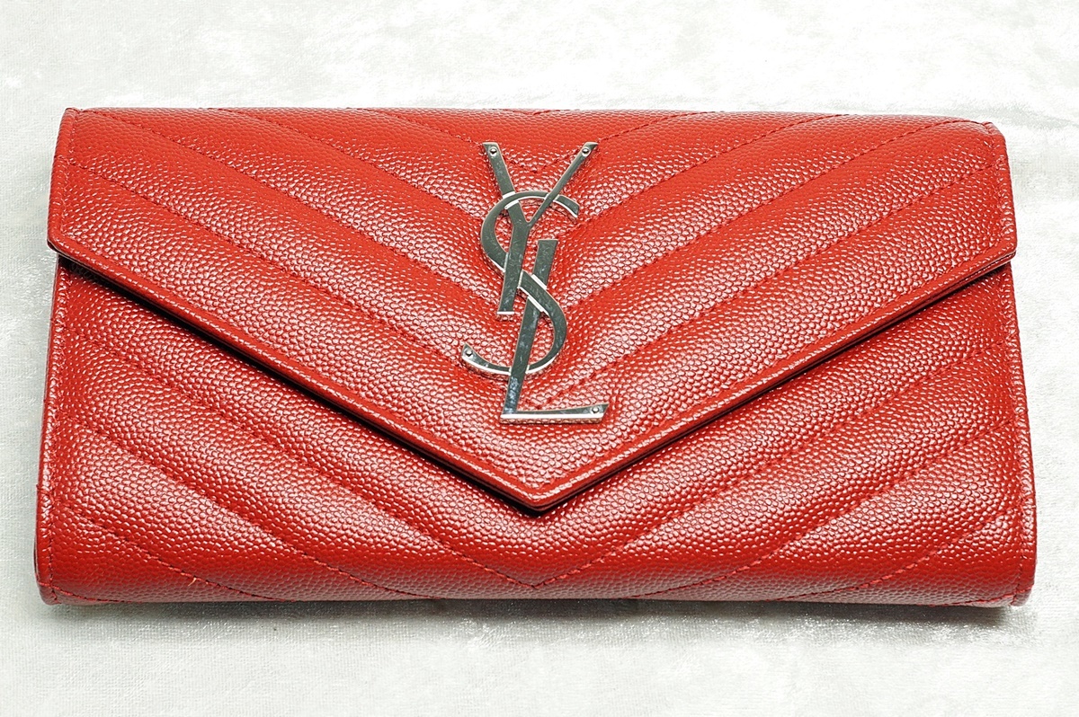 こちらのお n♪【未使用】サンローラン パリ SAINT LAURENT PARIS 財布