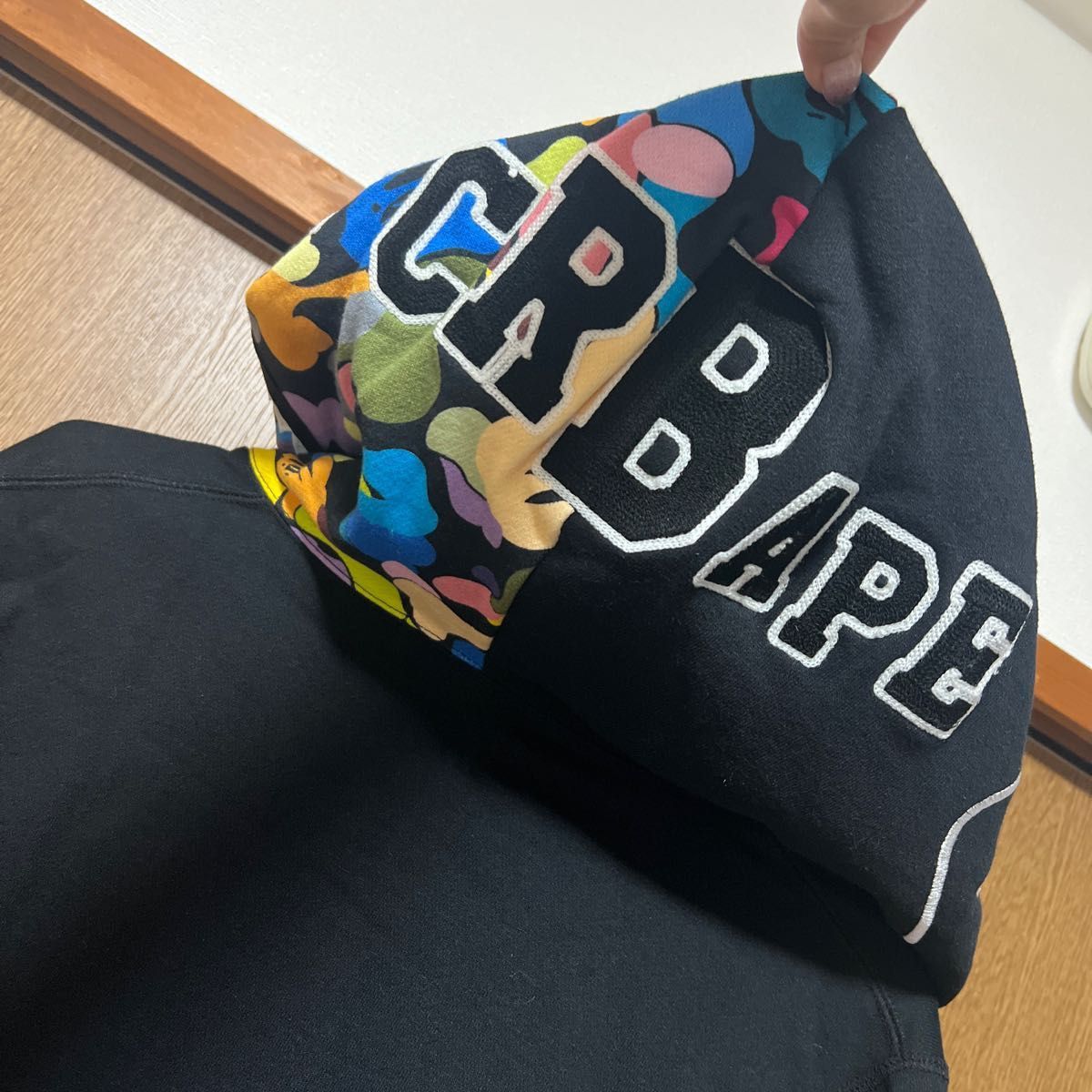 新品 タグ付き BAPE A BATHING APE SHARK シャークパーカー Mサイズ