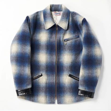 キムタク着 私物 木村拓哉 Subculture OMBRE CHECK WOOLSPORT JACKET