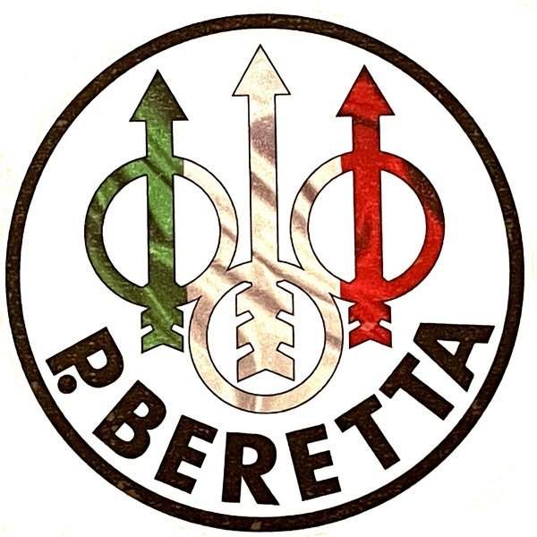BERETTA ベレッタ デカール ステッカー 耐水仕様 カラー10cm_画像1