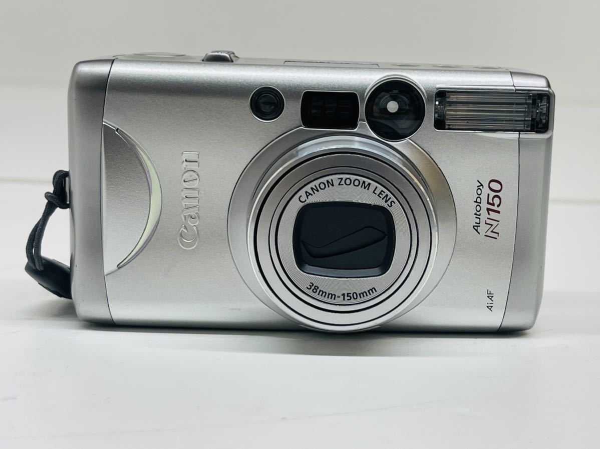 【動作確認済】Canon Autoboy N150 フィルムカメラ 超美品!完動品!CANON Autoboy N150 コンパクトフィルムカメラ