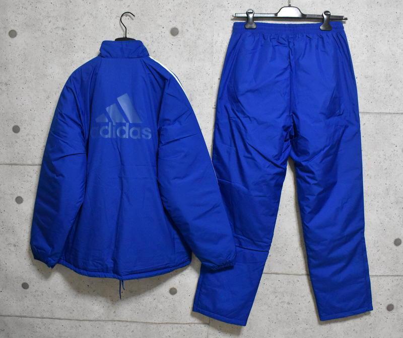 流行り の ブランド - 2024年おすすめのアイテム満載 送料無料】新品 L 上下セット 中綿入りナイロンジャージ adidas アディダス