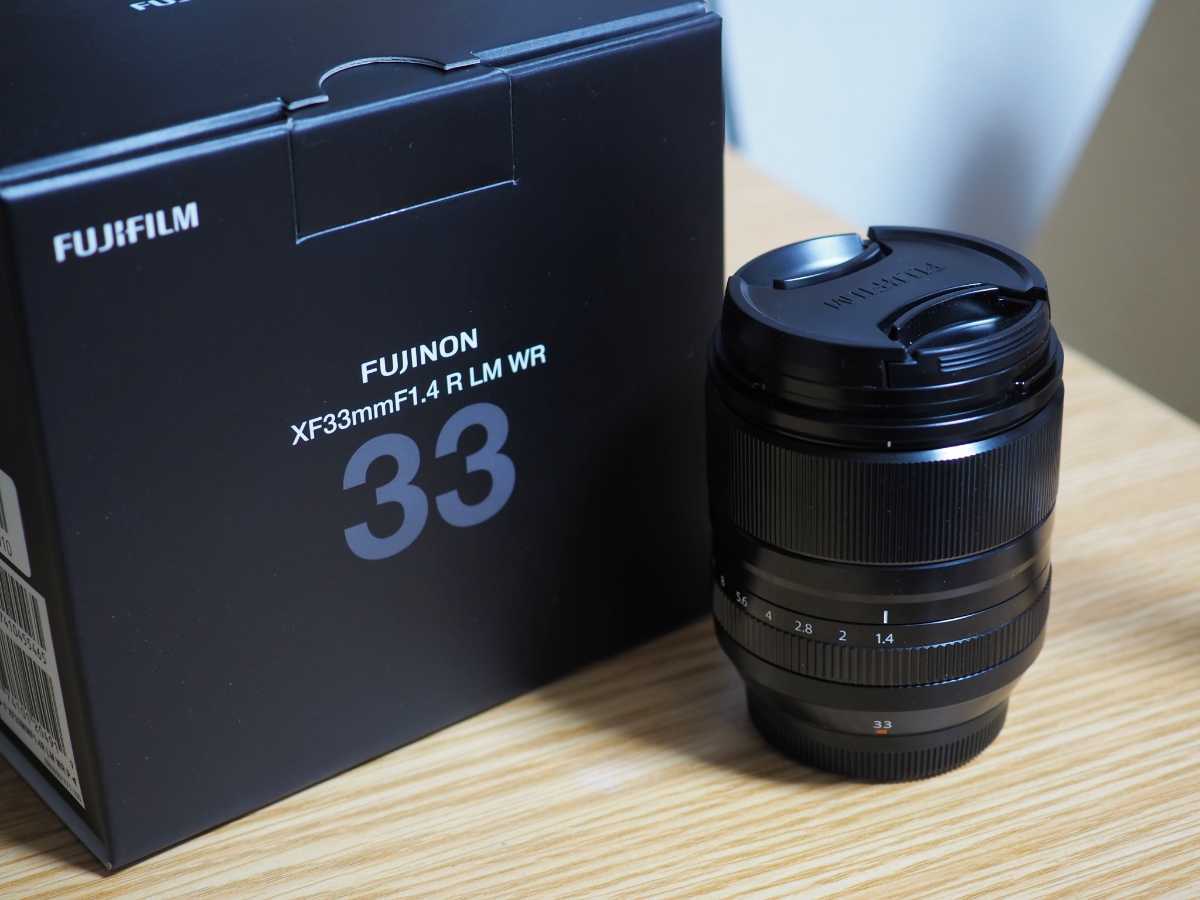 品 FUJIFILM XF33mm f1.4 R LM WR レンズフード欠品 保護フィルター