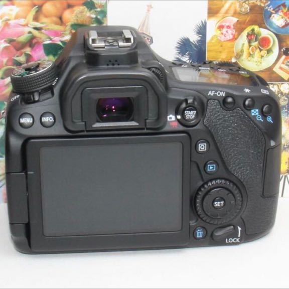 デジタルカメラ 予備バッテリー付Canon EOS 80D ダブルレンズ 【WEB 