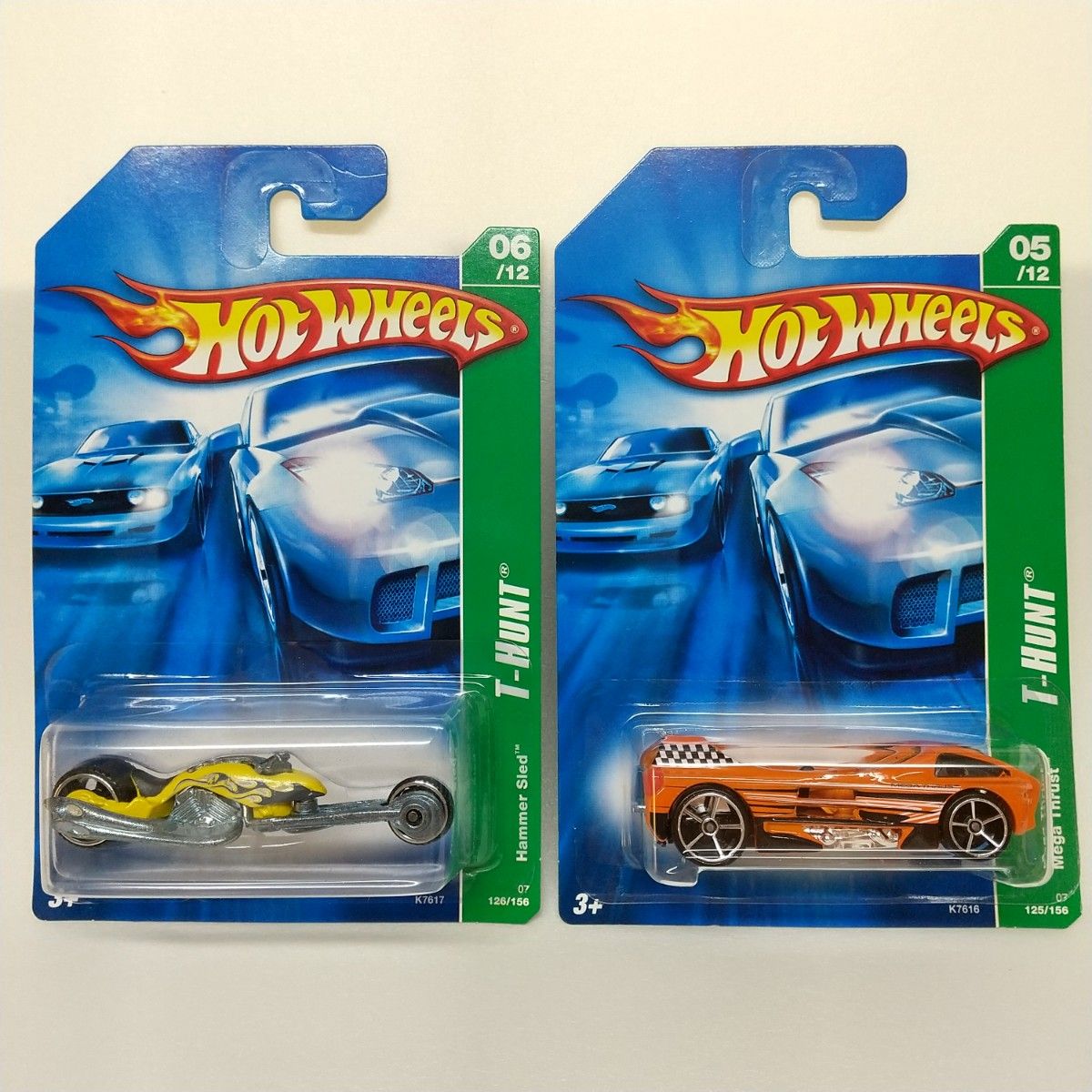 ホットウィール TH トレジャーハント 「 T-HUNT 2台セット 」
