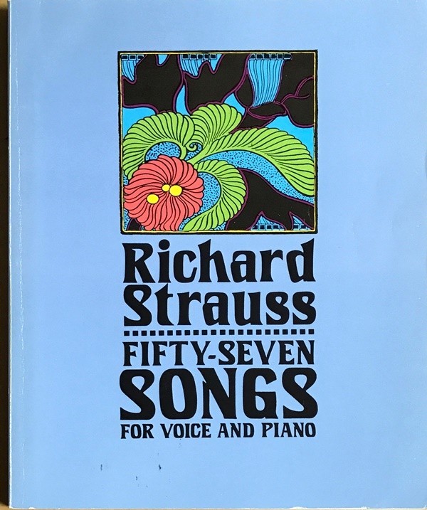 R.シュトラウス 57の歌曲 輸入楽譜 R.Strauss Fifty-Seven Songs for voice and piano 声楽 洋書_画像1