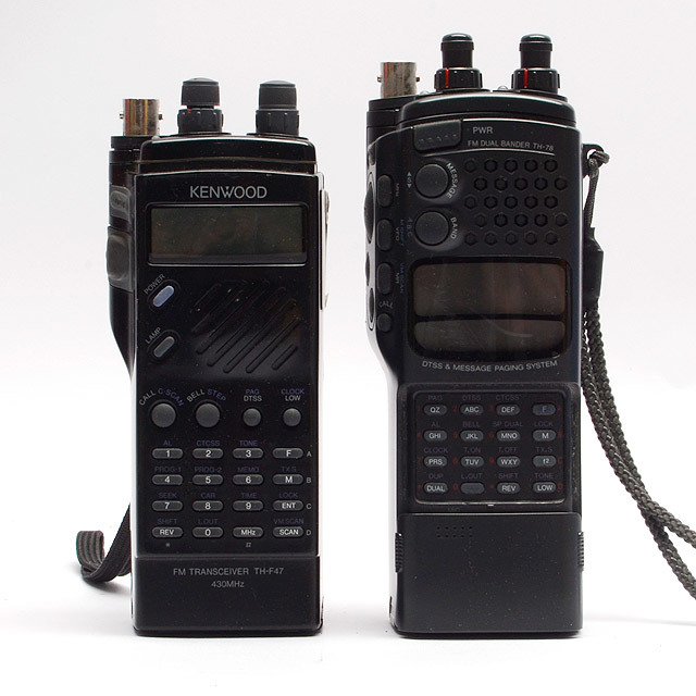 KENWOOD製アマチュア無線 ハンディトランシーバー【TH-F47