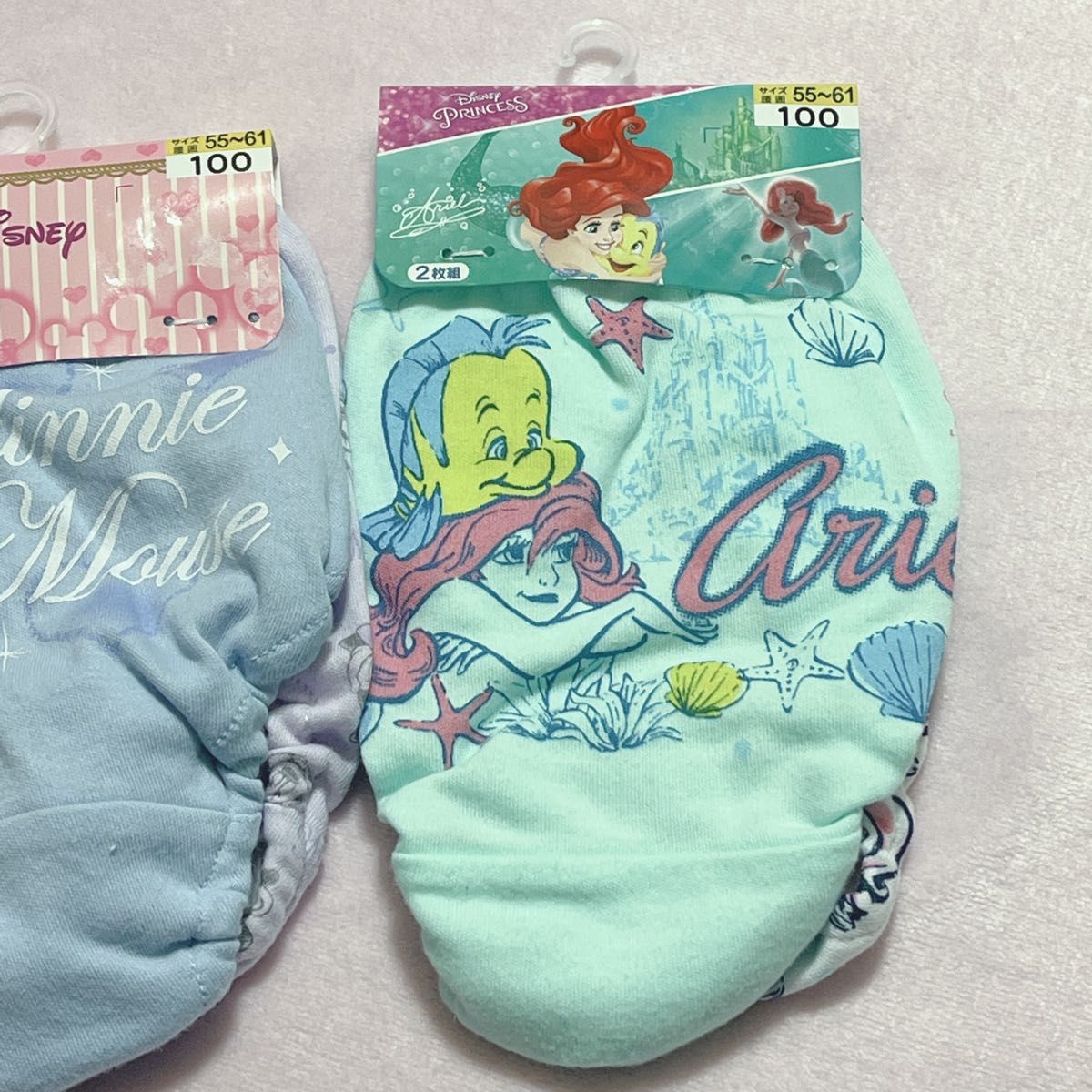 Disney プリンセス 下着 パンツ 120cm 計4枚 ショーツ