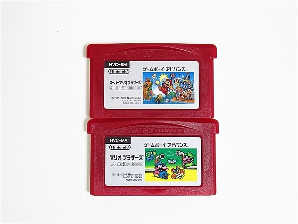 ■即決■GBA マリオブラザーズ + スーパーマリオブラザーズ MARIO 2個セット_画像1