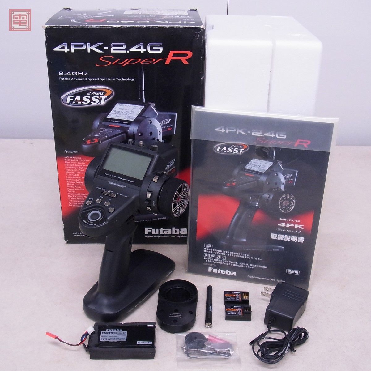 フタバ プロポ 4PK Super R 2.4Ghz FASST 受信機4個 - 通販