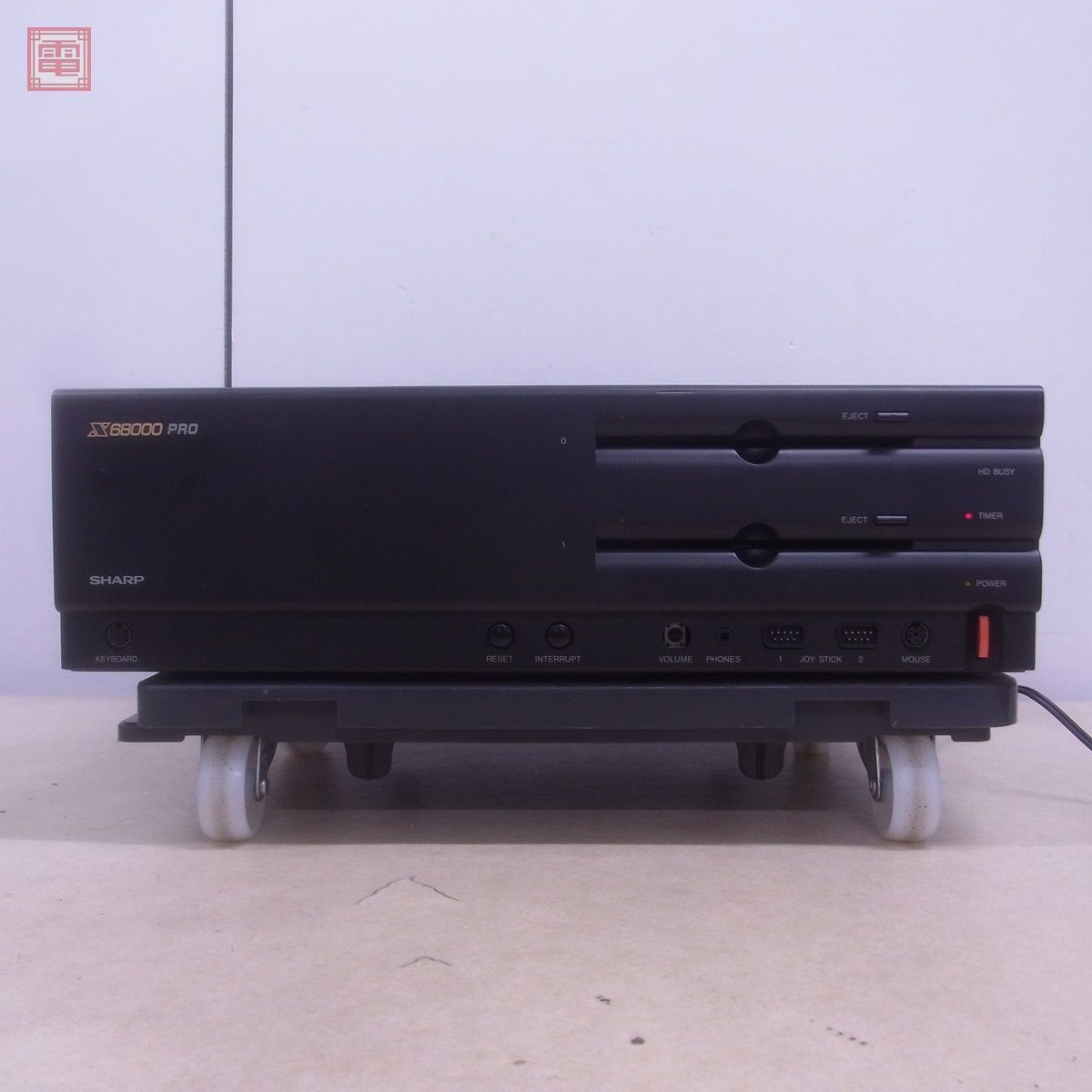 SHARP X68000PRO (CZ-653C-BK) 本体 通電OK 改造有 シャープ