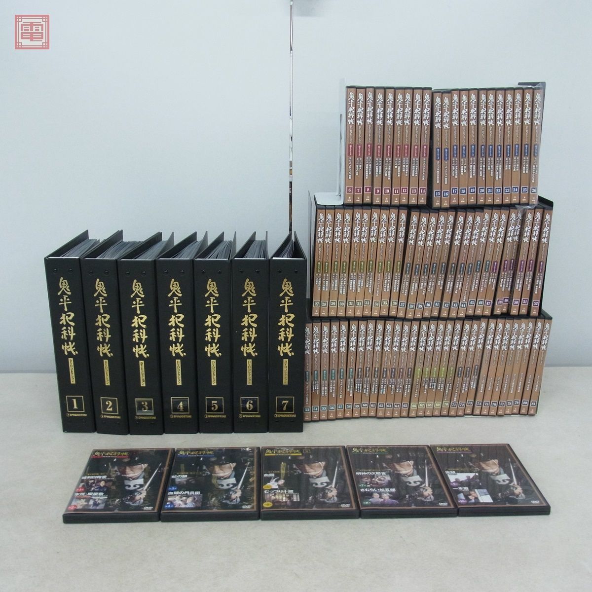 ヤフオク! - デアゴスティーニ 鬼平犯科帳DVDコレクション 全81号揃...