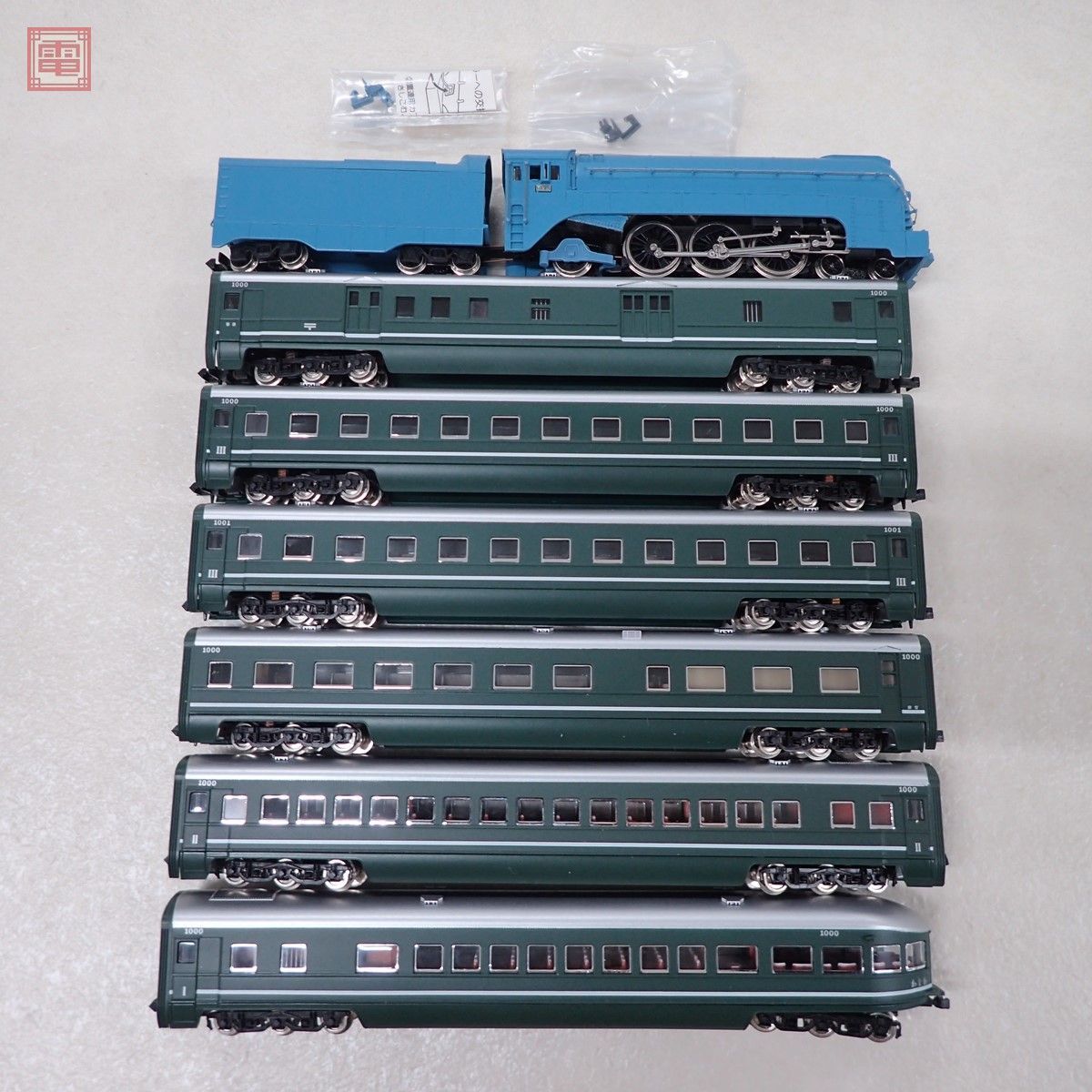 A-8401 満鉄パシナ979 あじあ号7両セット ジャンク ⑨⑤ www