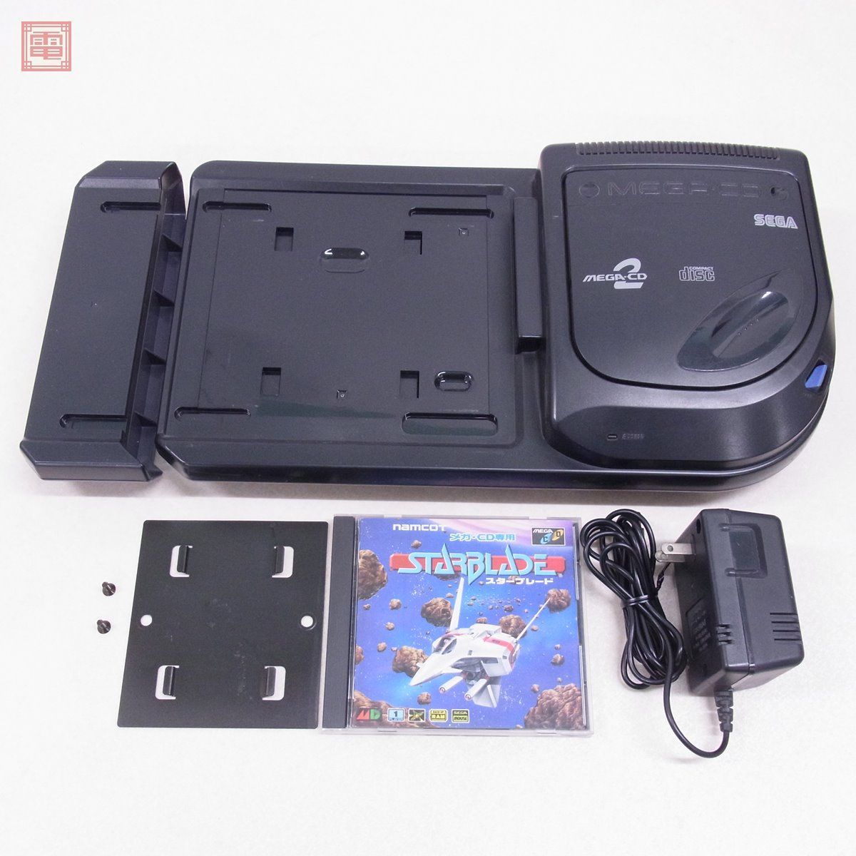 MD メガCD2 HAA-2912 本体 MEGA-CD 2 セガ SEGA ソフト付 動作確認済【40の画像2