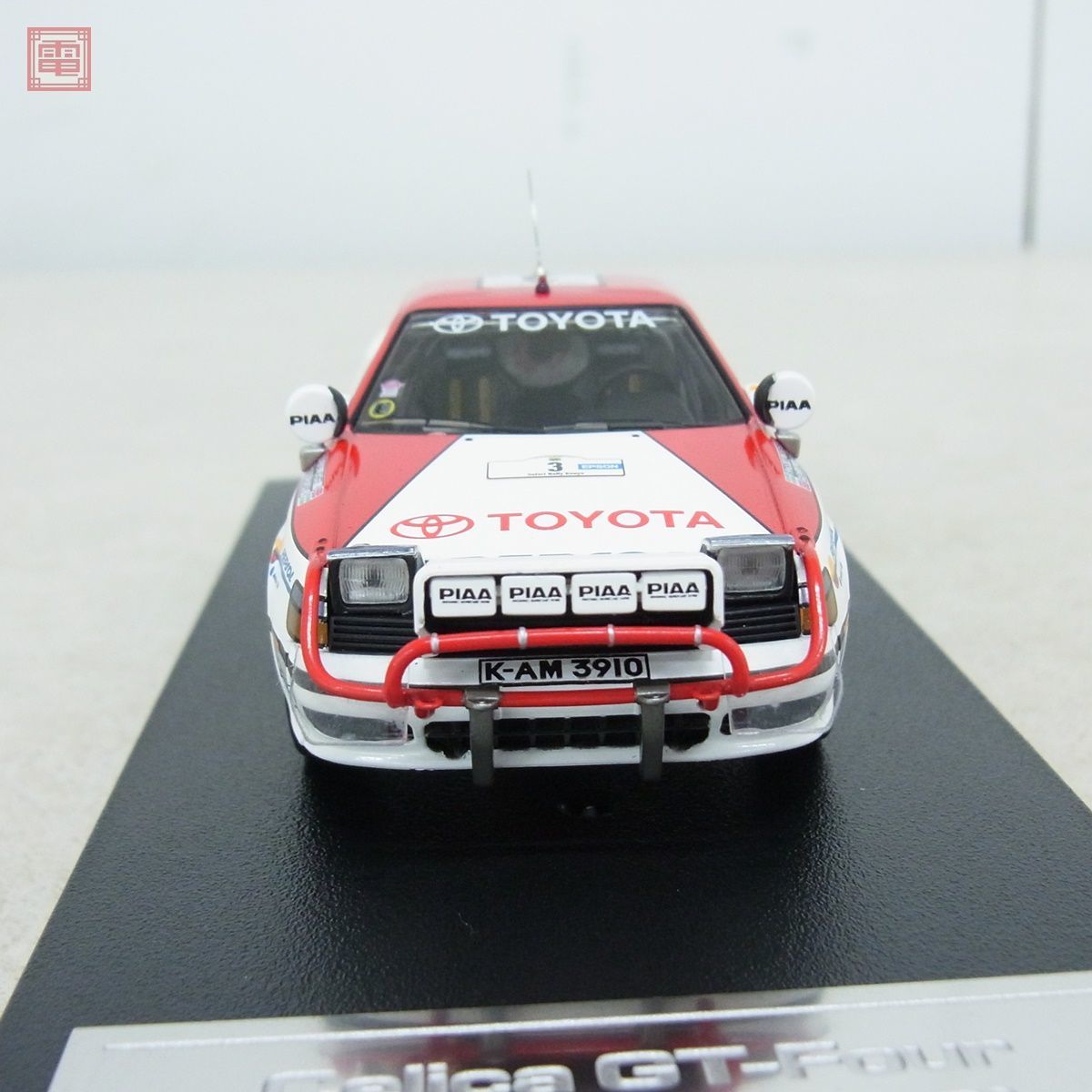 hpiレーシング 1/43 トヨタ セリカ GT-Four #3 1990 サファリ No.8087 hpi-racing Toyota Celica Safari【10の画像6