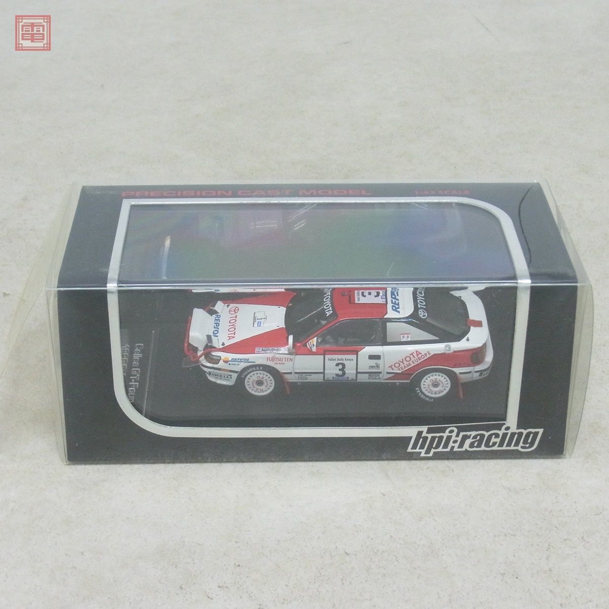 hpiレーシング 1/43 トヨタ セリカ GT-Four #3 1990 サファリ No.8087 hpi-racing Toyota Celica Safari【10の画像2