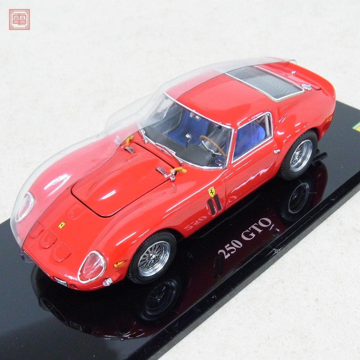 京商 1/43 フェラーリ 250GTO 1962 レッド No.05111R KYOSHO Ferrari RED【10の画像4