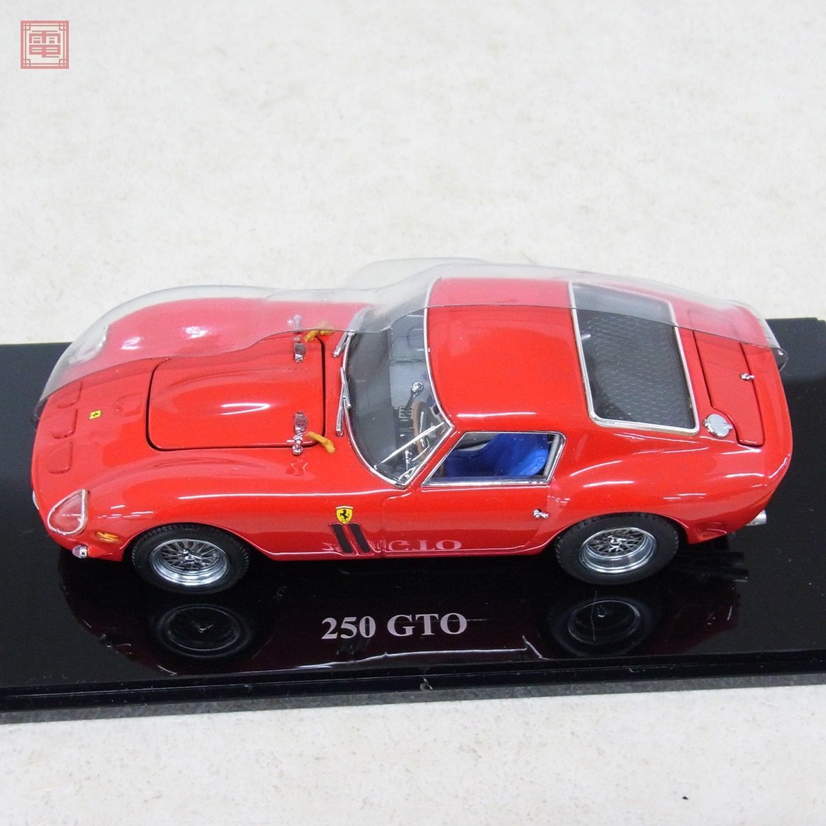 京商 1/43 フェラーリ 250GTO 1962 レッド No.05111R KYOSHO Ferrari RED【10の画像8