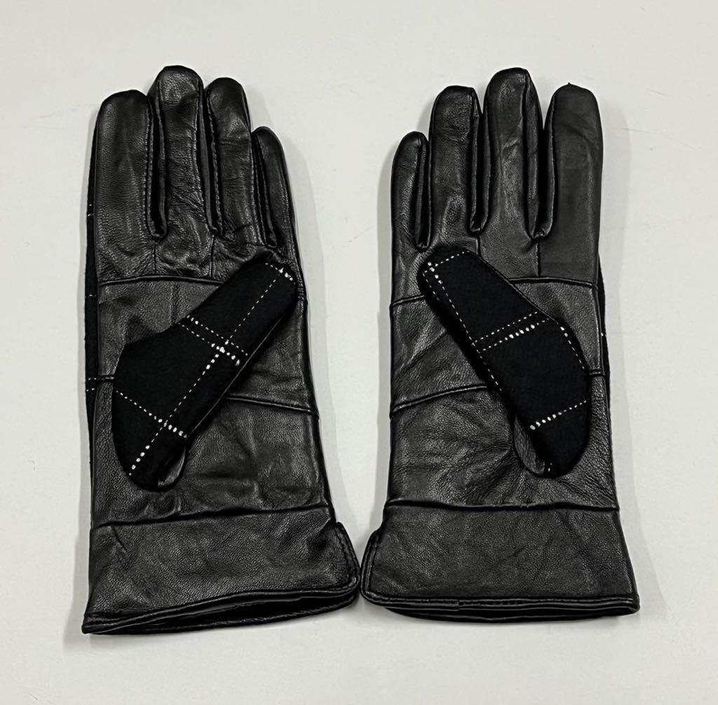  new goods * leather gloves lady's leather gloves leather glove reverse side nappy glove 