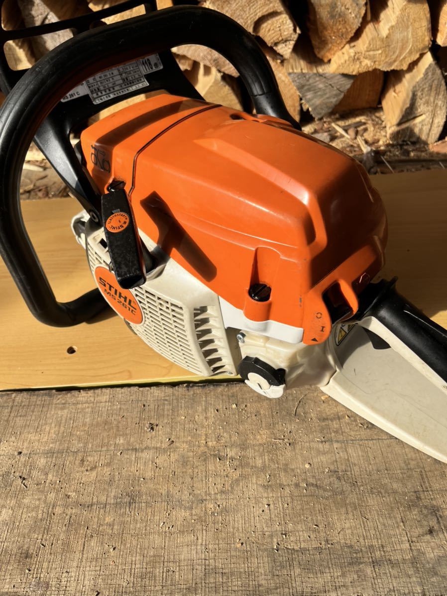 エンジンチェーンソー STIHL スチールチェーンソー MS 261 C-M 2017年製 M-Tronic搭載型