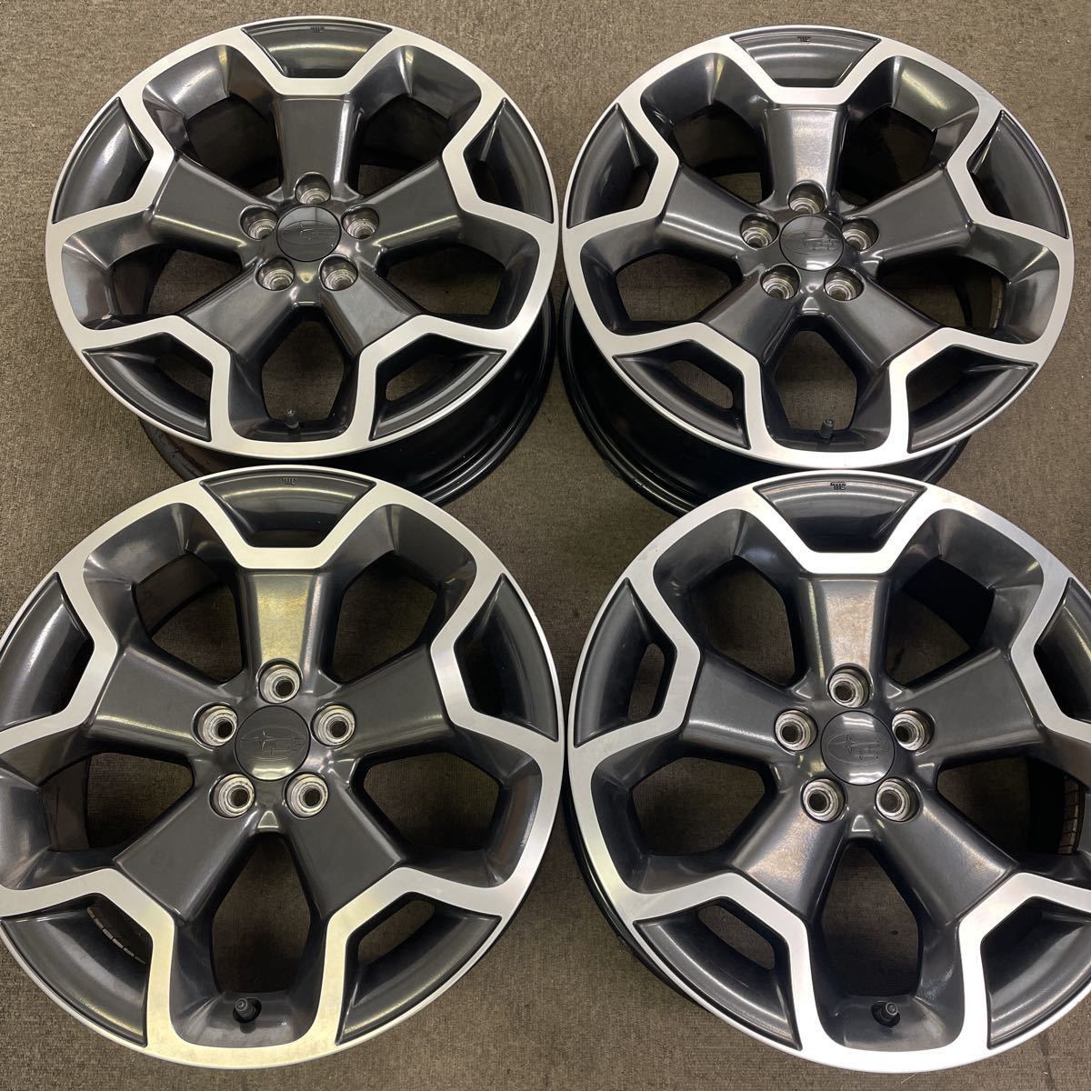 ヤフオク! - 【17インチ】SUBARU スバル 純正 XV【7J×17 +48