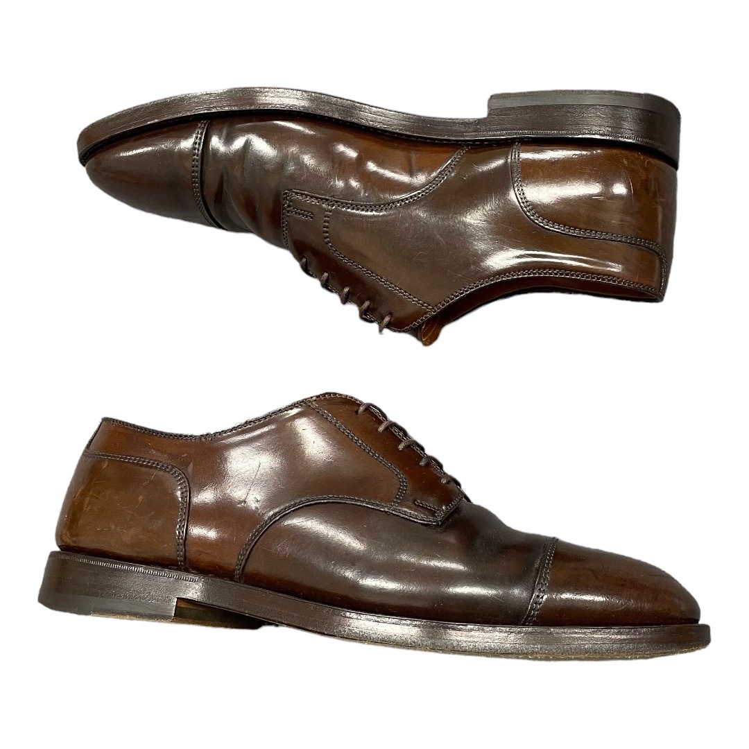 ○ ALDEN シガー コードバン キャップトゥ ストレートチップ ドレス