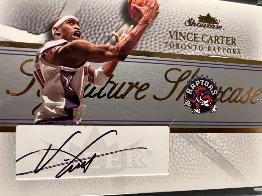 低価格 NBA バスケットボール 直筆サインボール ヴィンスカーター