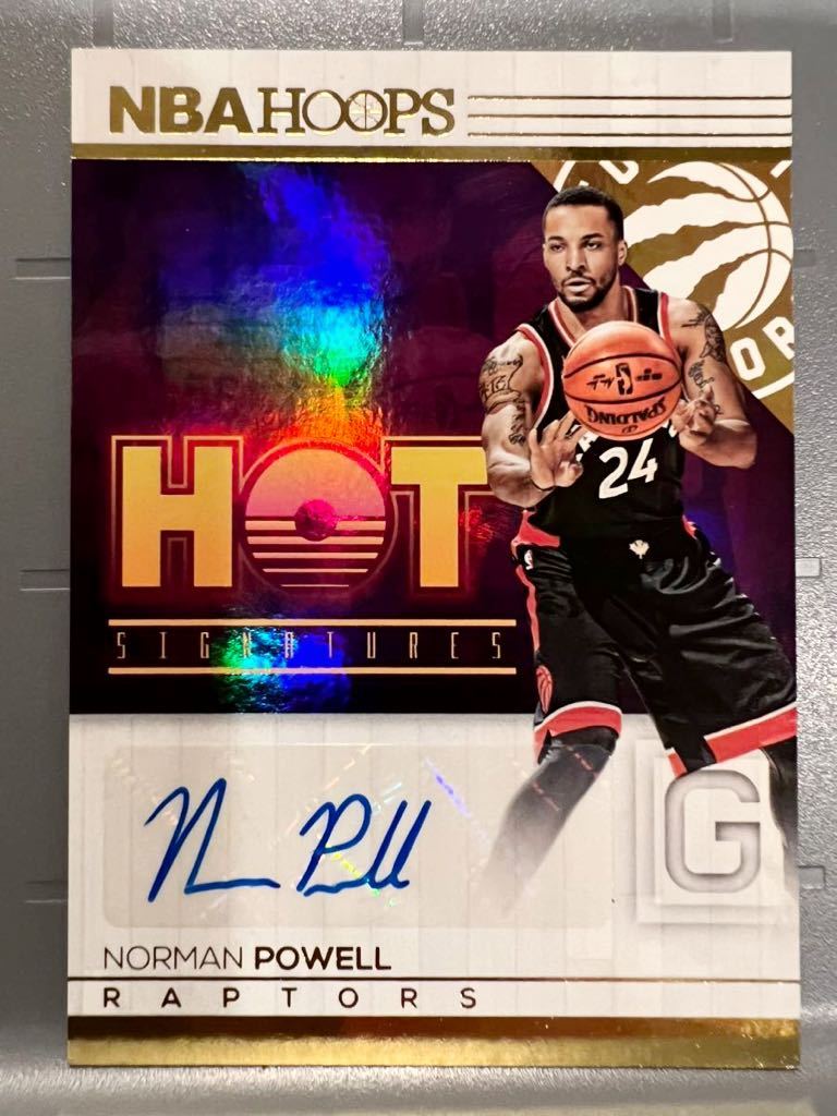 激レア選手 Auto 16 Panini Norman Powell ノーマン・パウエル NBA 直筆 サイン バスケ Clippers クリッパーズ ラプターズ 大活躍