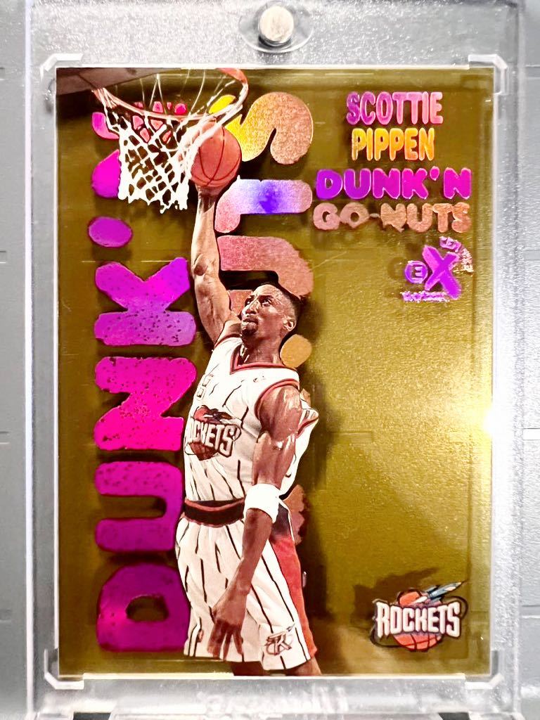 1:720 超絶レア 1998-99 E-X Century DUNK'N GO-NUTS Scottie Pippen スコッティ・ピッペン NBA ユニフォーム Panini バスケ Bulls ブルズ