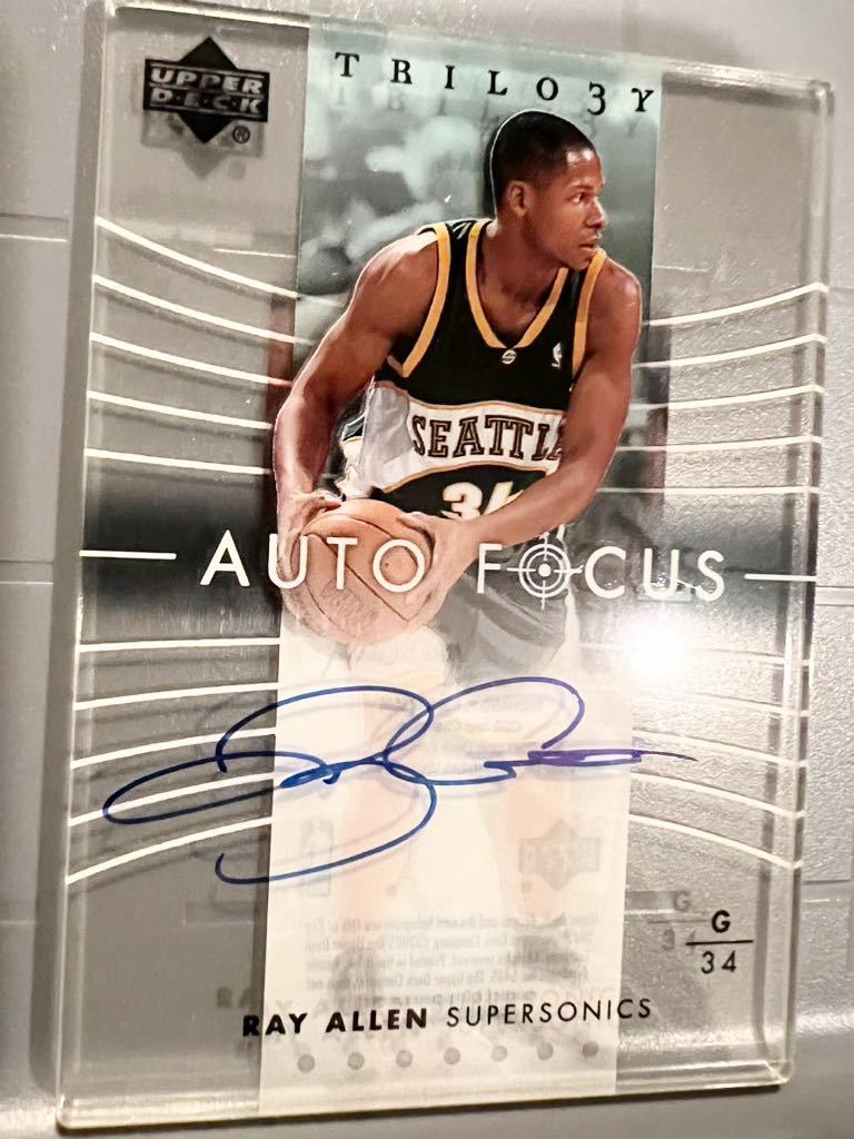 トップシークレット NBAカード RAY ALLEN AUTO レイ・アレン サイン
