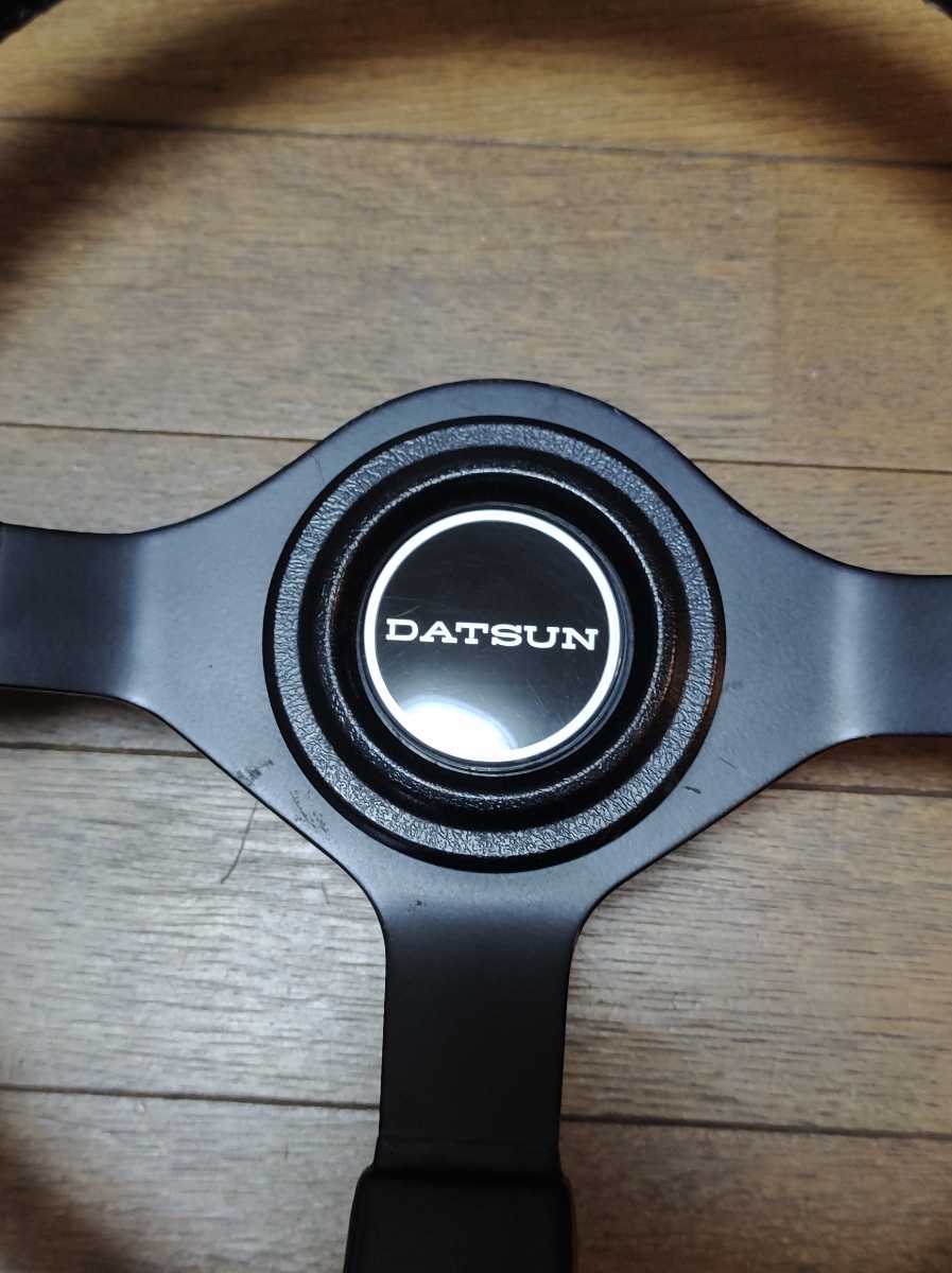 希少美品★ニスモNISMOステアリング★ハコスカボス★検ダットサンDATSUNケンメリ旧車当時物走り屋ジャパン_画像2