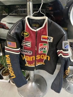 VANSON バンソン RACE JACKET PATCHES ワンスター レザー ワッペン