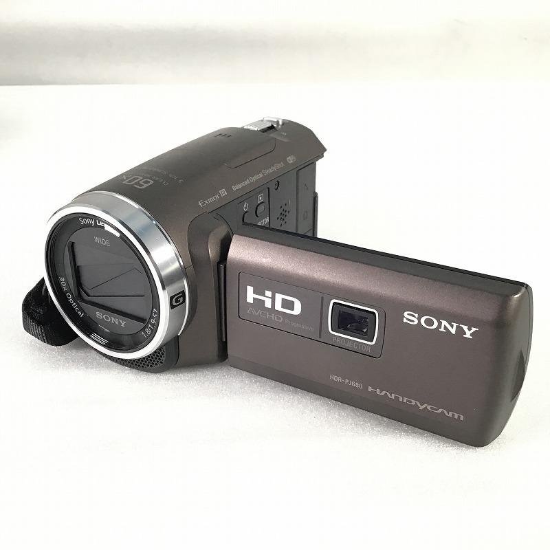 限定SALE得価】 HDR-PJ680-W ソニー デジタルHDビデオカメラレコーダー