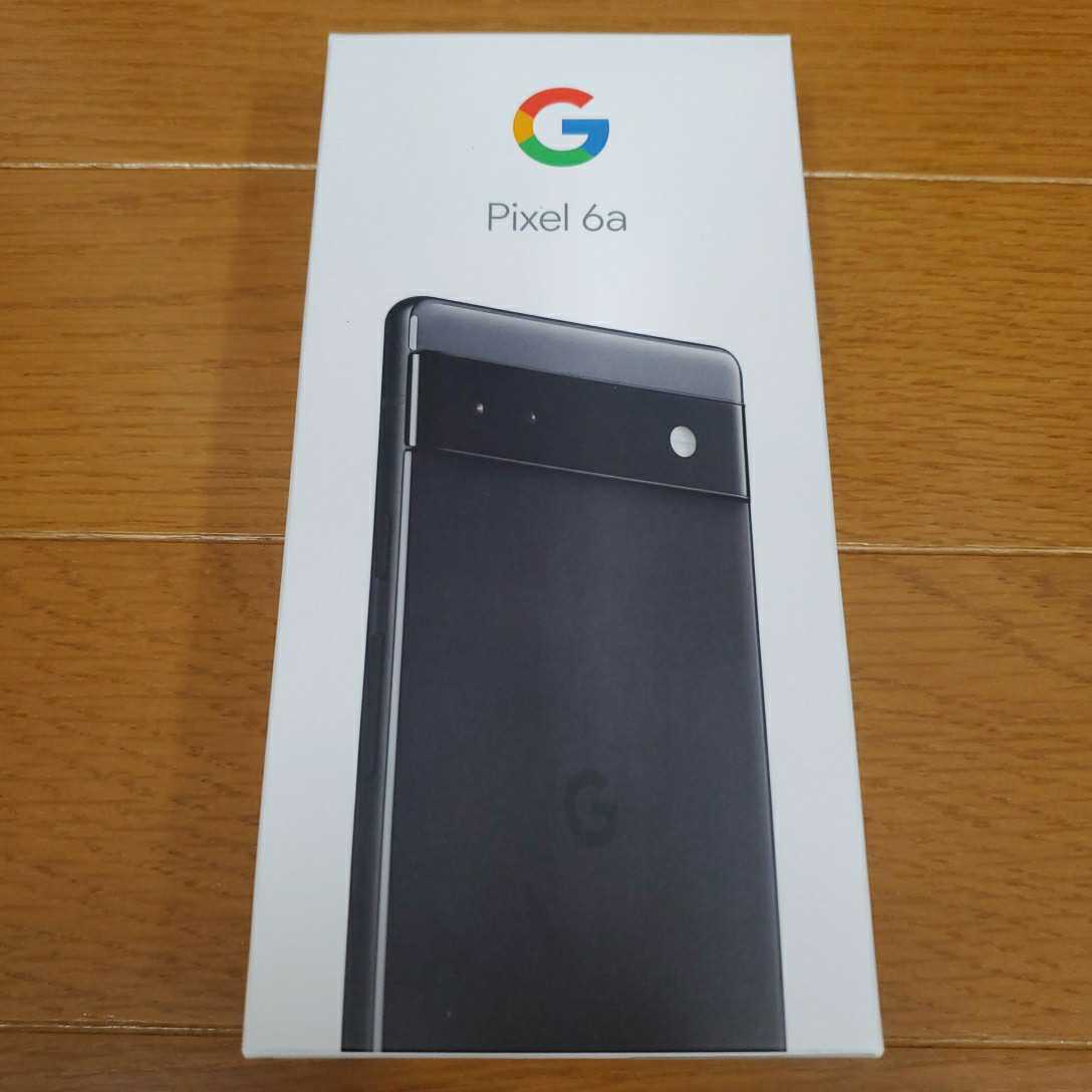 新品未使用 Google Pixel 6a Charcoal 黒 グーグル ピクセル 6a 6 1